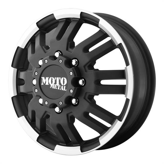 Moto Metal MO96366080799 Dually Series Wheel, 16 x 6