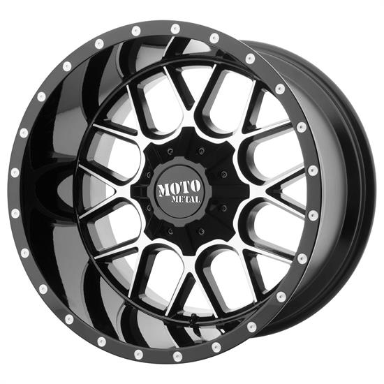 Moto Metal MO98621235344N Siege Series Wheel, 20 x 12