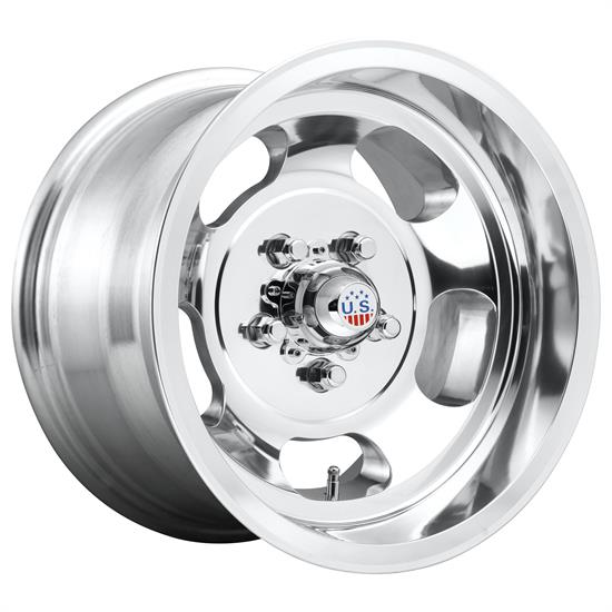 US Mags U10115506125 Indy Wheel, 15x5, High Luster Polished