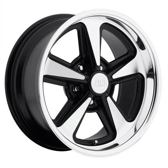US Mags U10917806145 Bandit Wheel, 17x8, Matte Black Machined