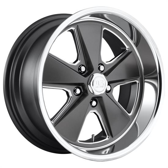 US Mags U12017706540 Roadster Wheel, 17x7, Matte Gun Metal