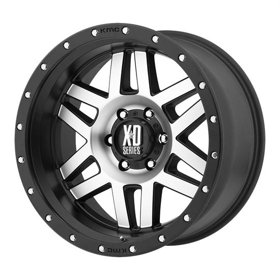 XD XD12879068512N Machete Series Wheel, 17 x 9