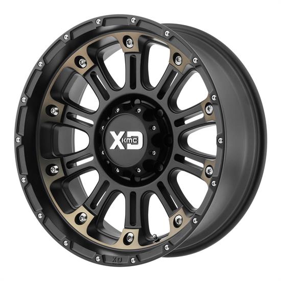 XD XD82921058924N Hoss 2 Series Wheels, 20 x 10