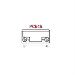 Odyssey Batteries PC545-P 12-Volt AGM Battery, 7x3.37x5.17 Inch
