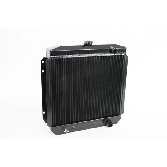 Dewitts 1238003A 1964-66 Mustang Direct Fit Radiator, Black, Automatic
