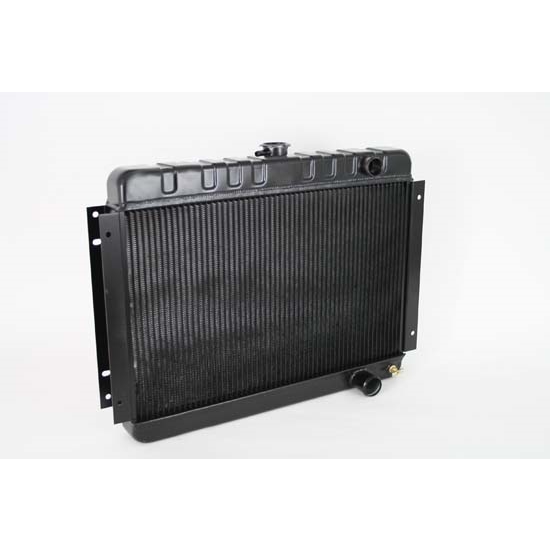 Dewitts 1239001M 1964-65 Chevelle SB/BB Direct Fit Radiator, Blk, Man