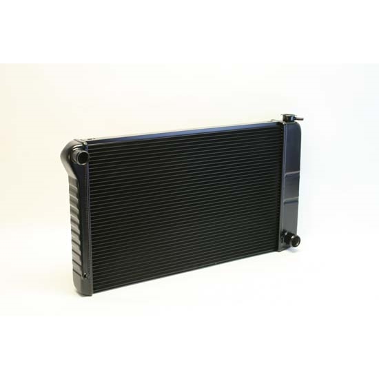 Dewitts 1239003M 1968-72 Chevelle SB/BB Direct Fit Radiator, Blk, Man