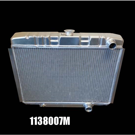 Dewitts 1239018M 1967-72 Chevy C10 Direct Fit Radiator, Black, Man