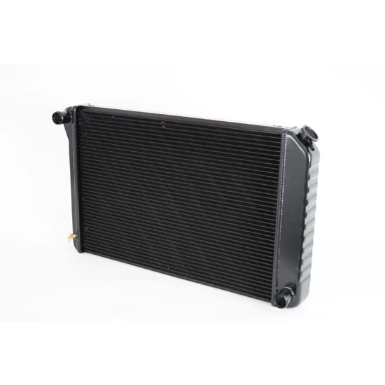 Dewitts 1239034M 1973-77 Chevelle SB/BB Direct Fit Radiator, Blk, Man