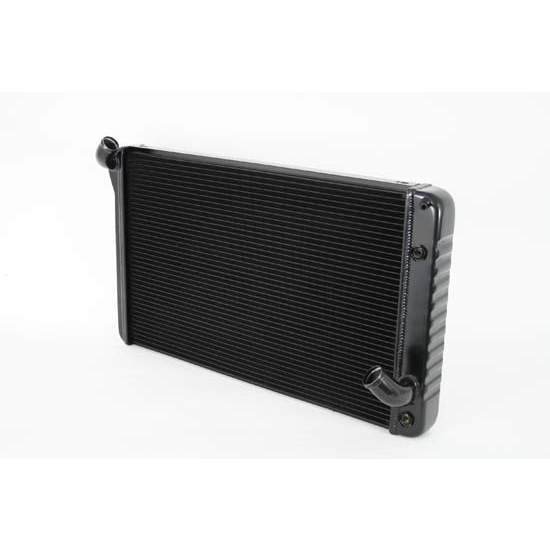 Dewitts 1239069A 1969-72 Corvette Direct Fit Radiator, Black, Auto