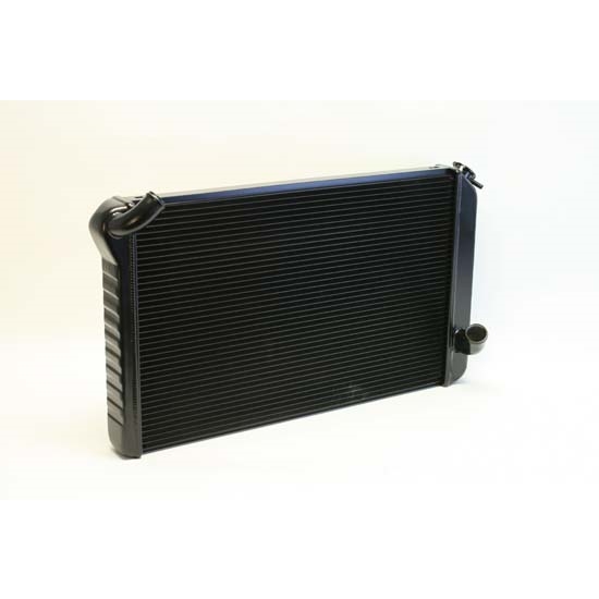 Dewitts 1239073M 1973-76 Corvette Direct Fit Radiator, Black, Manual
