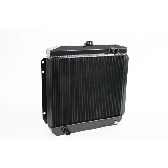 Dewitts 1248002M 1964-66 Mustang Direct Fit HP Radiator, Black, Man