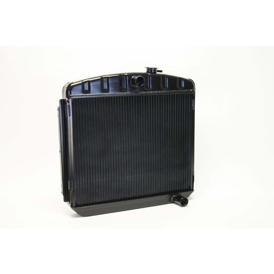 Dewitts 1249013M 1955-57 Chevy Direct Fit HP Radiator, Black, Manual