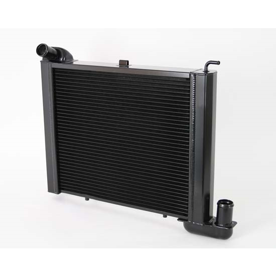 Dewitts 1249063M 1963-72 Corvette Direct Fit HP Radiator, Black, Man