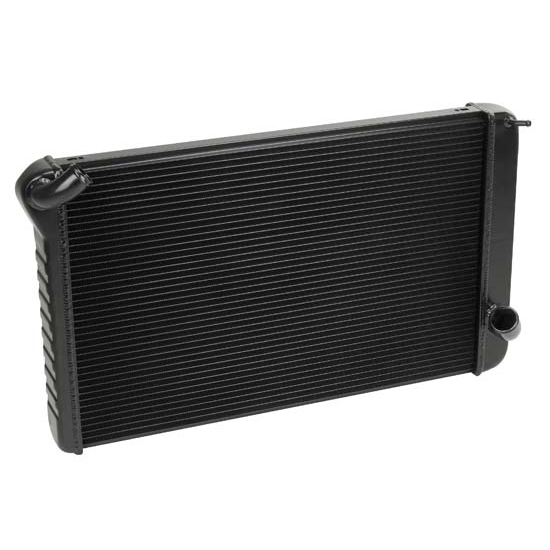 Dewitts 1249069M 1969-72 Corvette Direct Fit HP Radiator, Black, Man