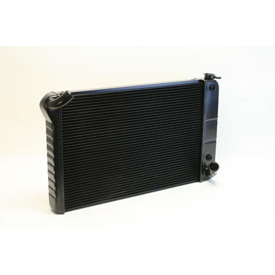 Dewitts 1249070A 1969-72 Corvette Direct Fit HP Radiator, Black, Auto