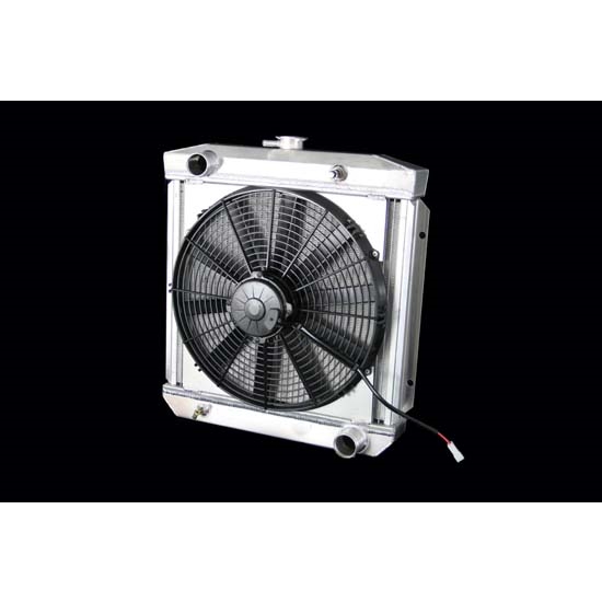 Dewitts 4138001M 1964-66 Mustang Radiator Fan Combo, Manual