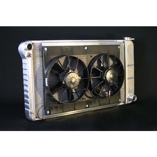 Dewitts 4139003M 1968-72 Chevelle SB/BB Radiator Fan Combo, Manual