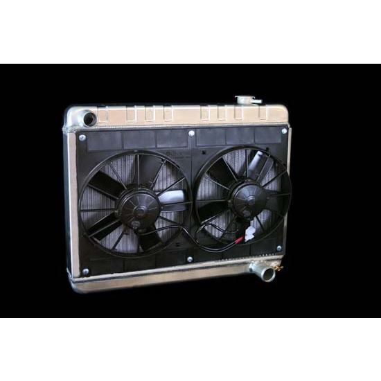 Dewitts 4139017M 1963-66 Chevy C10 Truck Radiator Fan Combo, Man