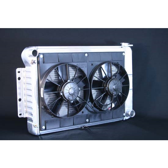 Dewitts 4139022M 1967-69 Camaro BB Radiator Fan Combo, Manual