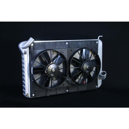 Dewitts 4139024M 1963-65 Corvette Radiator Fan Combo, Manual