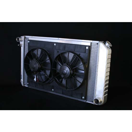 Dewitts 4139034M 1973-77 Chevelle Radiator Fan Combo, Man