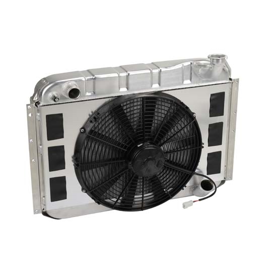 Dewitts 4139055M 1955-57 Corvette Radiator Fan Combo, Manual