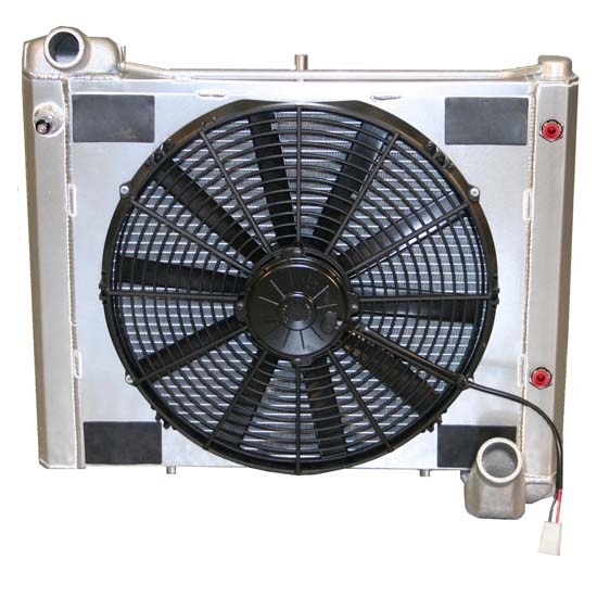Dewitts 4139061A 1961-62 Corvette Radiator Fan Combo, Automatic