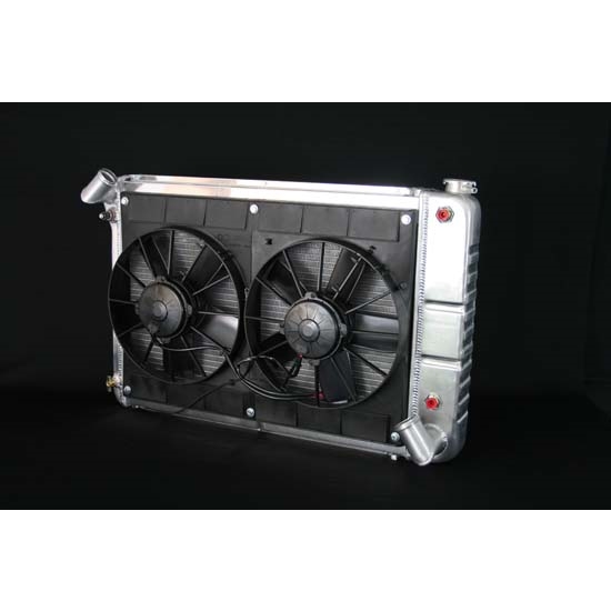 Dewitts 4139066A 1966-67 Corvette Radiator Fan Combo, Automatic