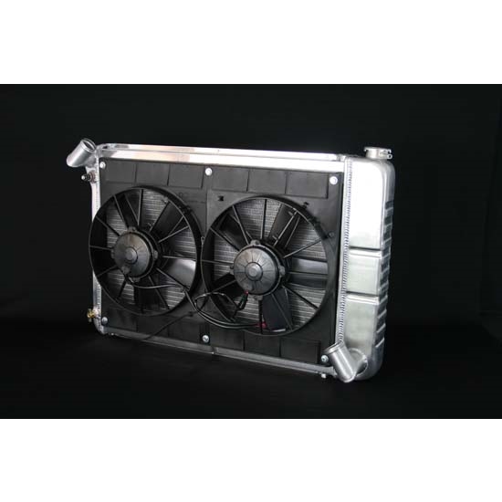 Dewitts 4139066M 1966-67 Corvette Radiator Fan Combo, Manual