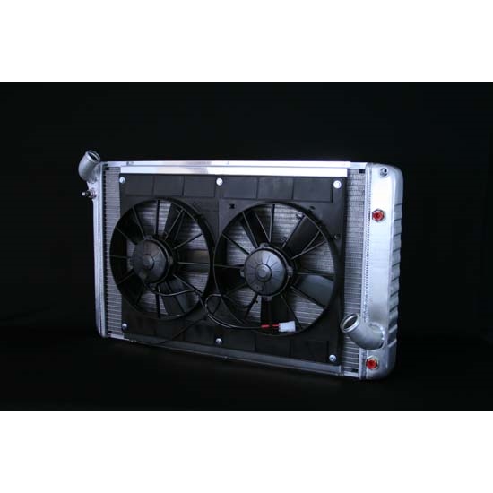 Dewitts 4139069A 1969-72 Corvette Radiator Fan Combo, Automatic