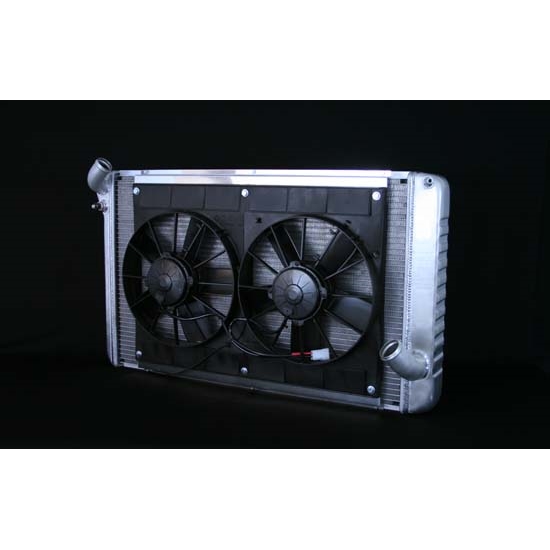 Dewitts 4139069M 1969-72 Corvette Radiator Fan Combo, Manual