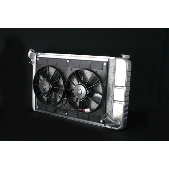 Dewitts 4139070M 1969-72 Corvette Radiator Fan Combo, Manual