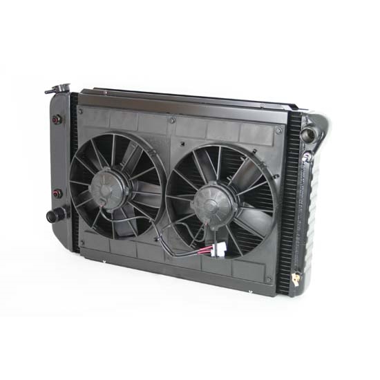 Dewitts 4238012M 1979-93 Mustang Radiator Fan Combo, Manual