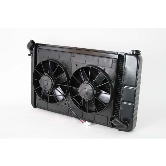 Dewitts 4239070M 1969-72 Corvette Radiator Fan Combo, Manual