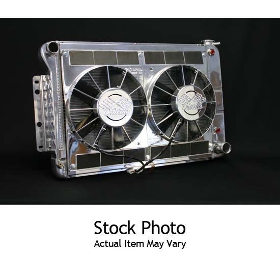 Dewitts 4338011M 1974-78 Mustang Radiator Fan Combo, Manual
