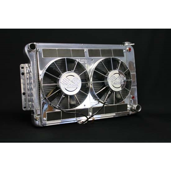 Dewitts 4339022A 1967-69 Camaro BB Radiator Fan Combo, Automatic
