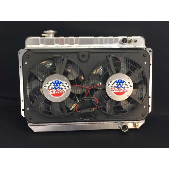 Dewitts 6139002M 1966-67 Chevelle LS Conversion Radiator, Man