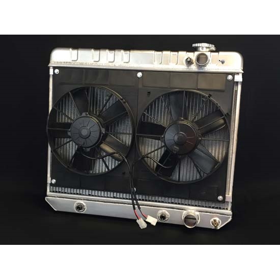 Dewitts 6139010A 1962-67 Chevy II SB/BB LS Conversion Radiator, Auto