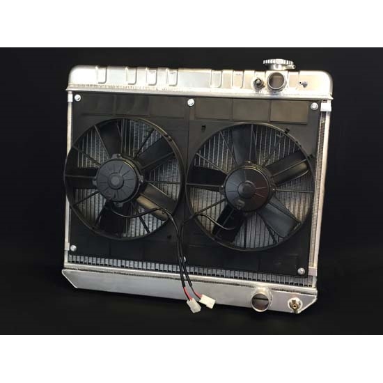 Dewitts 6139017M 1963-66 C10 Truck LS Conversion Radiator, Man