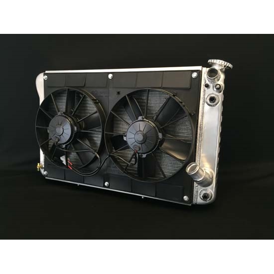 Dewitts 6139024A 1963-65 Corvette Mod. LS Conversion Radiator, Auto