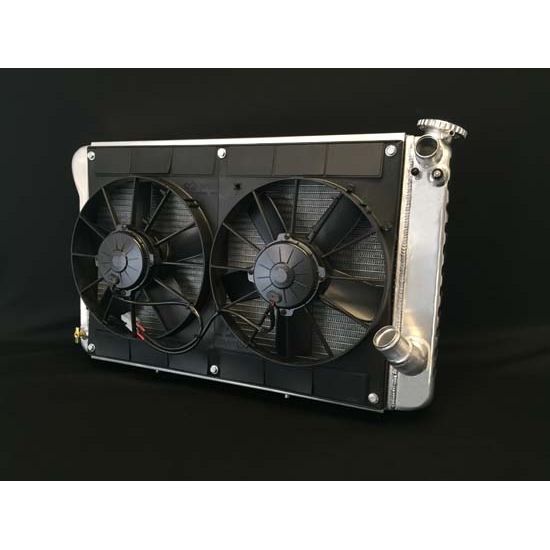 Dewitts 6139024M 1963-65 Corvette Mod. LS Conversion Radiator, Manual