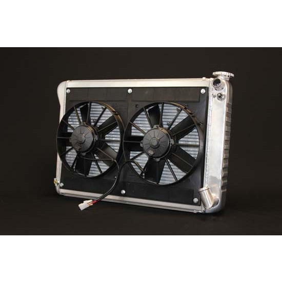 Dewitts 6139066M 1966-68 Corvette BB LS Conversion Radiator, Manual