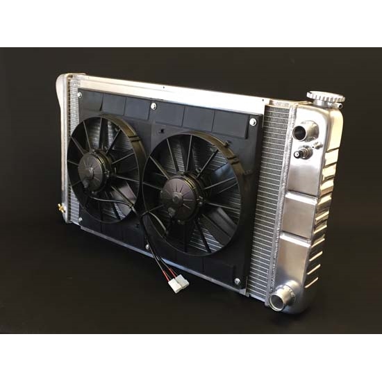 Dewitts 6339003M 1968-72 Chevelle BB LS Conversion Radiator, Manual