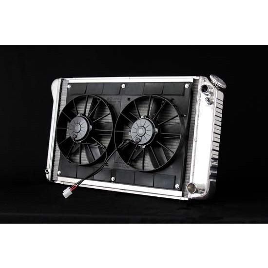 Dewitts 6339034M 1973-77 Chevelle SB/BB LS Conversion Radiator, Man