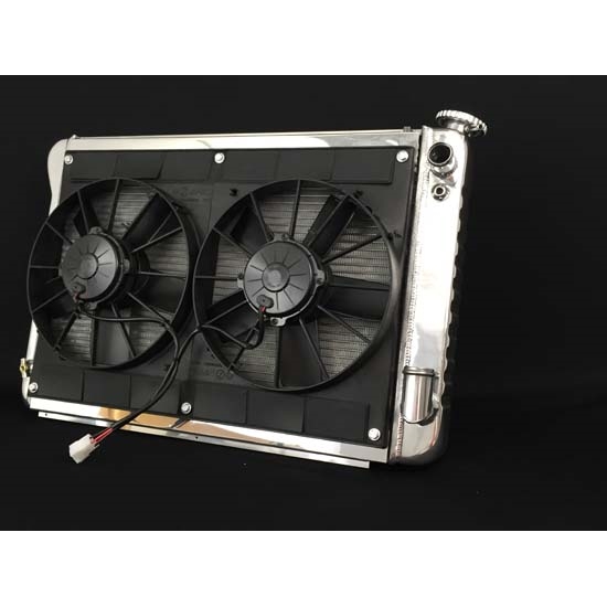 Dewitts 6339066M 1966-68 Corvette BB LS Conversion Radiator, Manual