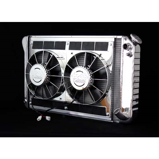 Dewitts 6339077M-C 1977-81 Corvette SB/BB LS Conversion Radiator, Man