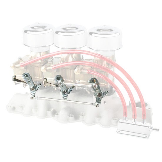 Linkage Kit for Flathead Offy Three Deuce Intake Manifold