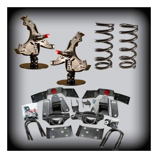DJM Suspension DJM1029-4D Lowering Kit,95-99 GM SUV,4-Dr,4/4 Drop