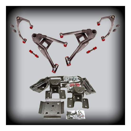 DJM Suspension DJM2507-4/6 Lowering Kit, 07-15 C1500, 4/6 Drop